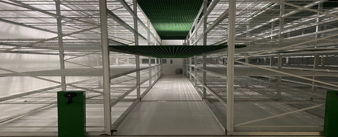 mobile shelving, grow racks, and vertical farming equipment for sale in the USA
